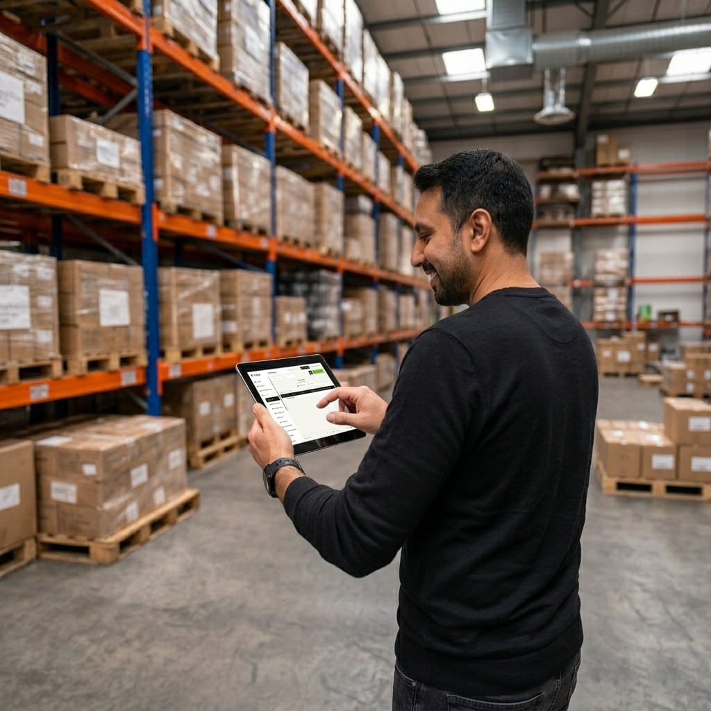 The Fueld fulfillment team packing DTC e-commerce orders at our warehouse